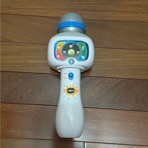 VTech White and Blue Kids Microphone